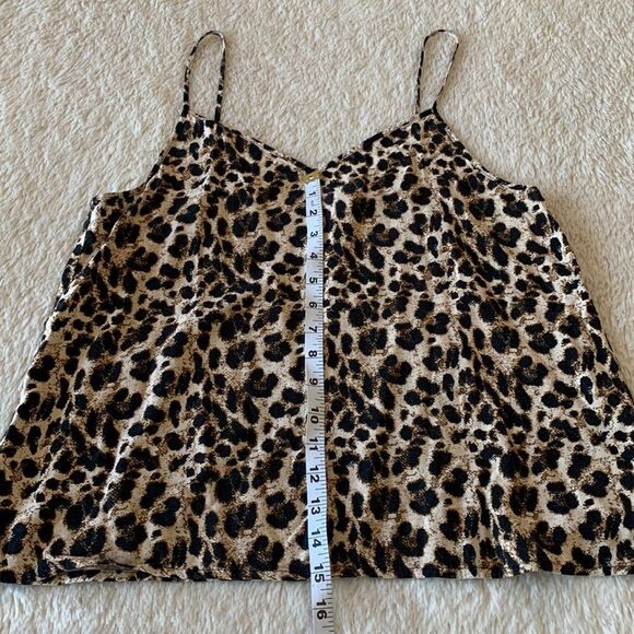 Esmara by Heidi Klimt cheetah print black top - Picture 13 of 16